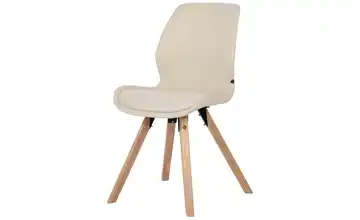 Esszimmerstuhl Luna Creme, Natur