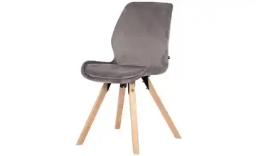 Esszimmerstuhl Luna Grau, Natur 49 cm 87,5 cm