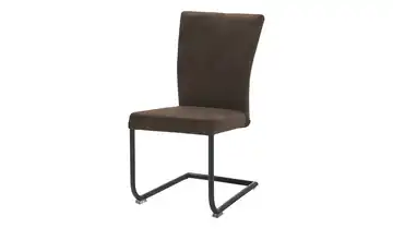 Esszimmerstuhl 8231 Schwarz Dunkelbraun