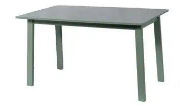 Esstisch aus Massivholz Siro 122 cm Salbeigrün