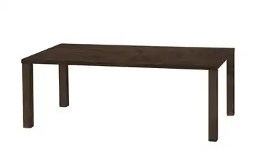 uno Esstisch Sandwich 4-Fußgestell Holzwerkstoff beschichtet Mango (Nachbildung), Dunkelbraun 190 cm