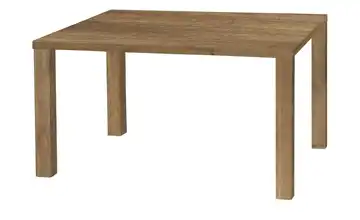uno Esstisch Sandwich 4-Fußgestell Holzwerkstoff beschichtet Eiche (Nachbildung), Braun 120 cm