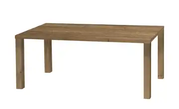 uno Esstisch Sandwich 4-Fußgestell Holzwerkstoff beschichtet Eiche (Nachbildung), Braun 160 cm