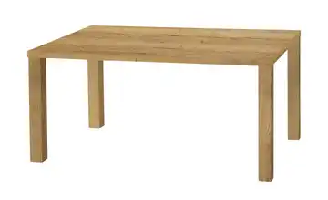 uno Esstisch Sandwich 4-Fußgestell Holzwerkstoff beschichtet Eiche (Nachbildung), Natur 138 cm