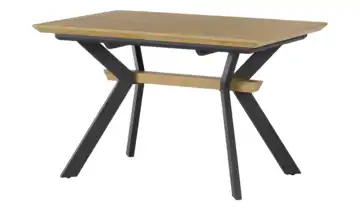Esstisch ausziehbar Franky 120 cm Schwarz