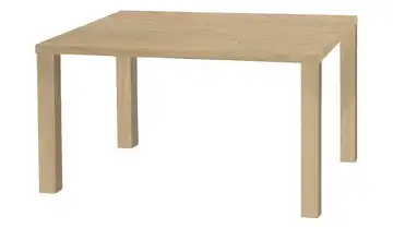 uno Esstisch Sandwich 4-Fußgestell Holzwerkstoff beschichtet Eiche (Nachbildung) 120 cm