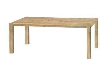 uno Esstisch Sandwich 4-Fußgestell (seitl.montiert) Holzwerkstoff beschichtet Mango (Nachbildung) 190 cm