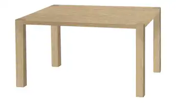 uno Esstisch Sandwich 4-Fußgestell (seitl.montiert) Holzwerkstoff beschichtet Eiche (Nachbildung) 120 cm