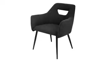 uno Esszimmerstuhl Siggi Schwarz 53 cm