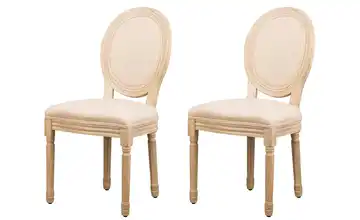 Stuhl 2er-Set Richelieut Beige