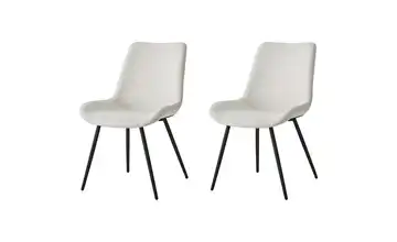 Stuhl 2er-Set Koge Beige