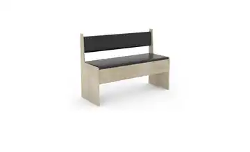 Eckbank  mit Stauraum Esal Eiche Sonoma (Nachbildung) 110 cm