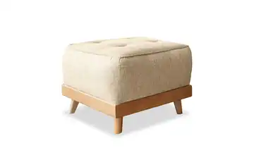 Miuform Fußhocker Dazzling Daisy Beige