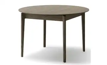 Selsey Esstisch ausziehbar Plot Esche (Nachbildung), Dunkelbraun 120 cm 120 cm 120 cm 120x120