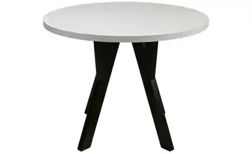 Esstisch ausziehbar Osenness Taupe, Schwarz