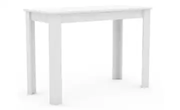 Esstisch 110 cm Weiß 50x110