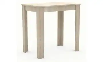 Esstisch 80 cm holzfarben 50x80