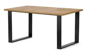 KONSIMO Esstisch Dunkelbraun