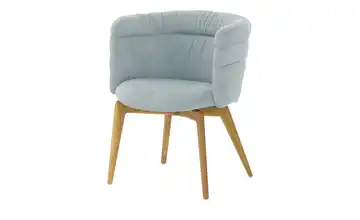 Jette Home Esszimmerstuhl Paola Flachgewebe Hellblau