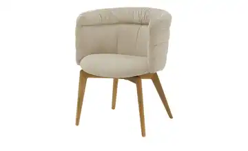 Jette Home Esszimmerstuhl Paola Chenille Beige