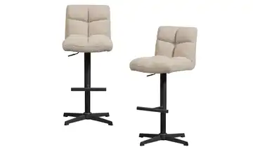 WOOOD Barstuhl 2er-Set