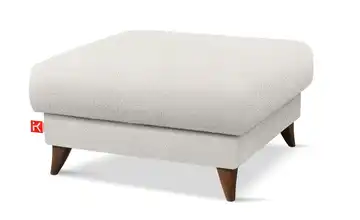 KONSIMO Hocker Weiß