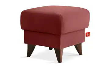 KONSIMO Hocker Bordeauxrot