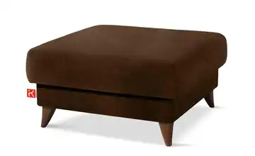 KONSIMO Hocker Dunkelbraun