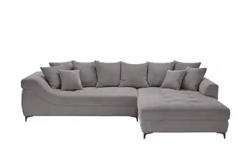 bobb Ecksofa Jonna Grau rechts Cordstoff