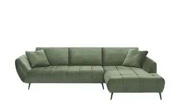 bobb Ecksofa  Carly Grün rechts