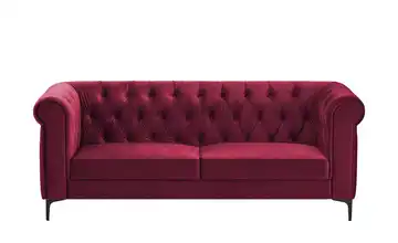 smart Einzelsofa Julinda Rot 195 cm