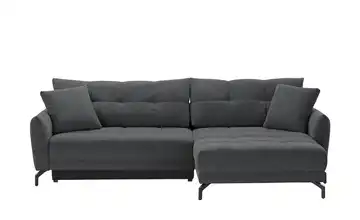 bobb Ecksofa  Casandra de Luxe  Anthrazit rechts