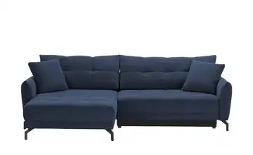 bobb Ecksofa  Casandra de Luxe  Marineblau links