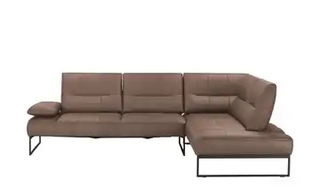 himolla Ecksofa 9360 Erweiterte Funktion rechts Hellbraun