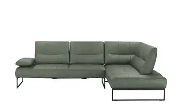 himolla Ecksofa 9360 Grundfunktion rechts Dunkelgrün