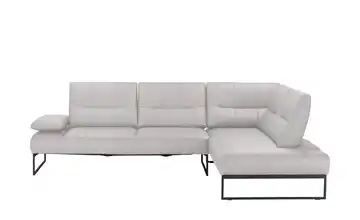 himolla Ecksofa 9360 Erweiterte Funktion rechts Hellgrau