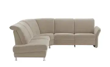 Polstermöbel Oelsa Ecksofa Mallorca Beige links Erweiterte Funktion