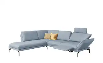 himolla Ecksofa 1478 Blau links Erweiterte Funktion