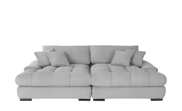 bobb Big Sofa Hella Hellgrau, Grau