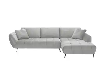 bobb Ecksofa  Carly Silbergrau rechts