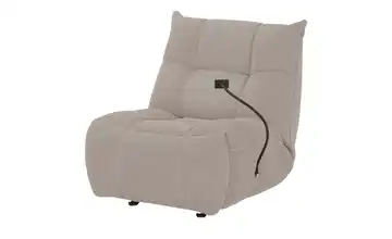 uno Sessel elektrische Relaxfunktion Tokyo Beige