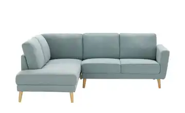 uno Ecksofa Scandi Hellblau links