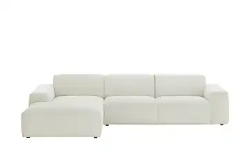 Gray & Jones Ecksofa Baltic Breeze Weiß links Cordstoff Armlehne Typ 2
