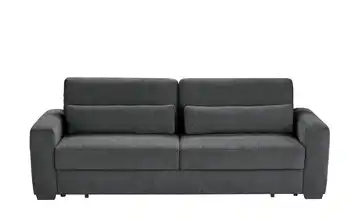 medium Schlafsofa mit Bettkasten Kingsley De Luxe Dunkelgrau