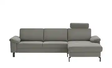 Max Schelling Ecksofa Feincord Maximum Move Grau rechts Grundfunktion