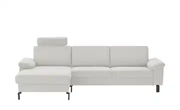 Max Schelling Ecksofa Feincord Maximum Move links Silbergrau Grundfunktion