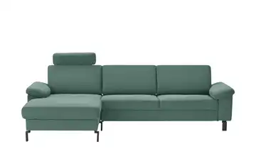 Max Schelling Ecksofa Feincord Maximum Move Grün links Grundfunktion