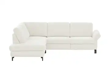 Max Schelling Ecksofa Flachgewebe Maximum Plus Creme ohne links