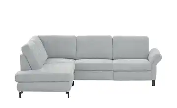 Max Schelling Ecksofa Flachgewebe Maximum Plus Hellblau ohne links