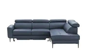 Max Schelling Ecksofa Momentum Blau Erweiterte Funktion rechts